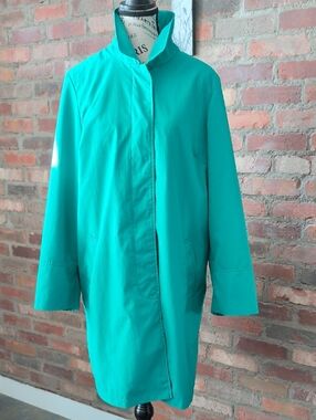 Windsmoor Green Collar Trench Coat